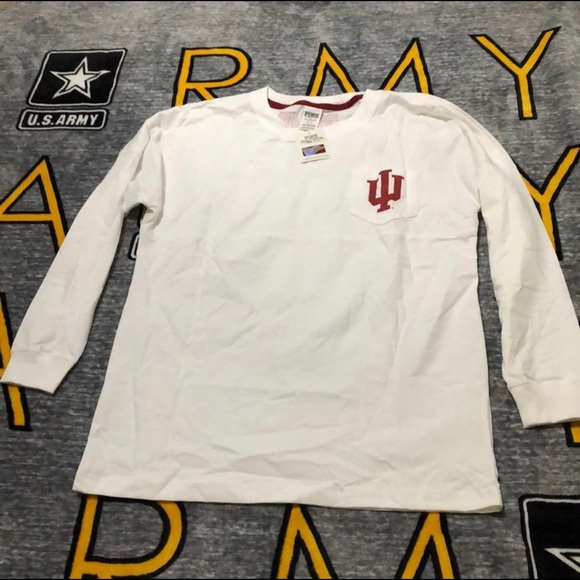 Victoria’s Secret Pink Indiana BLING Long Sleeve! - Picture 2 of 2